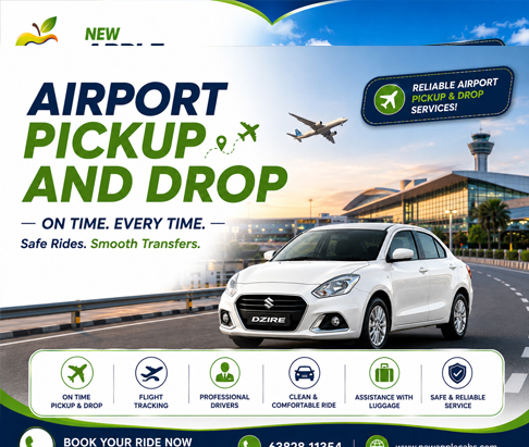 Airport pickup and drop